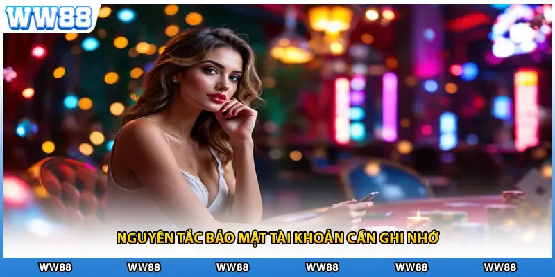 Nguyên tắc bảo mật tài khoản cần ghi nhớ