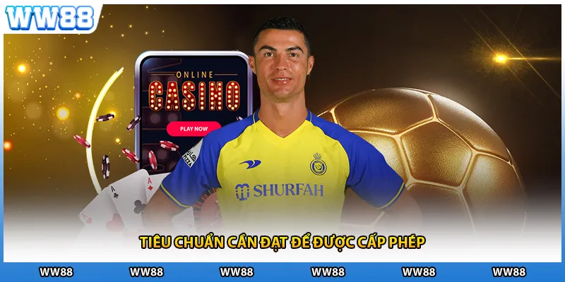 Tiêu chuẩn cần đạt để được cấp phép